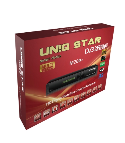 UniqStar SR M200 HD Satellite Receiver With Android 4k 60f